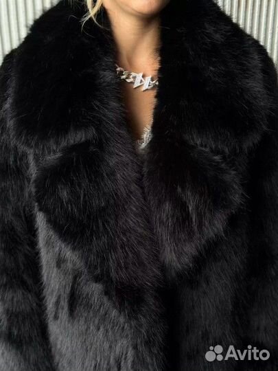 Искусственная шуба под норку
