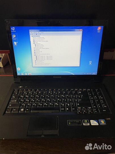 Ноутбук lenovo b560 i7