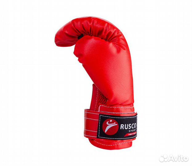Набор для бокса Rusco 6oz красный