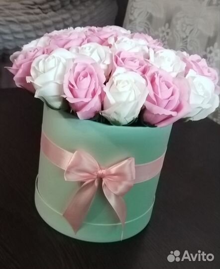 Букет цветов из мыла