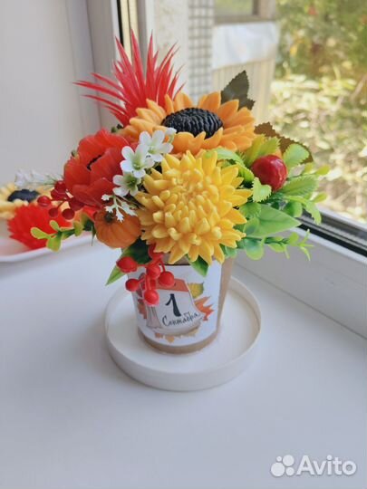 Мыло ручной работы. Букеты