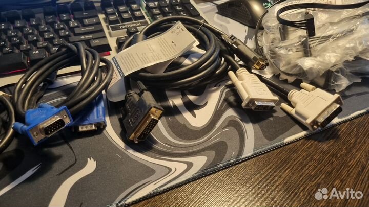 Кабели для пк VGA DVI USB A—B Lenovo SATA