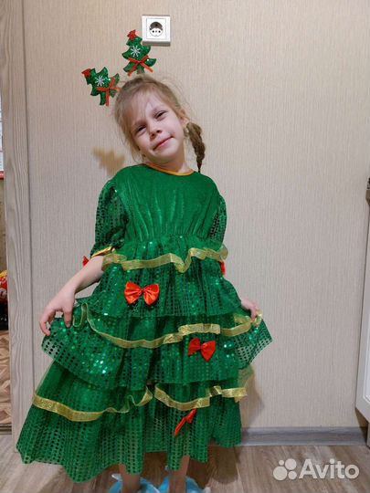 Костюм елочки, снежинки, зимушки прокат