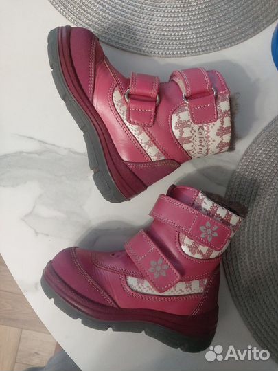 Ботинки зимние для девочки 25 Котофей