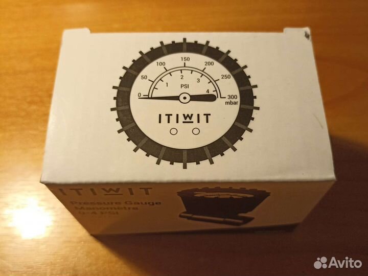 Манометр проходной для лодки пвх Декатлон