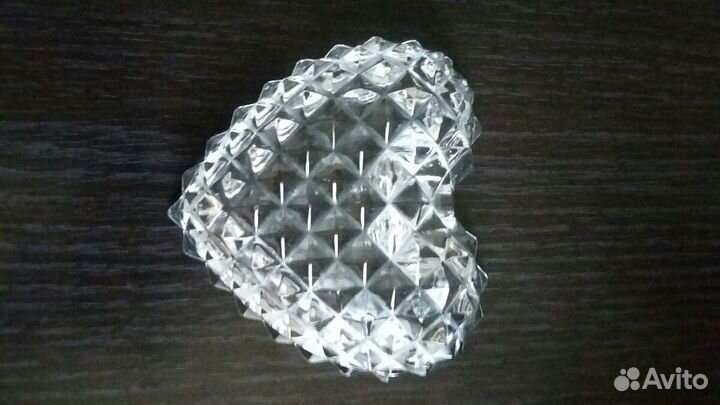 Пепельница хрустальная