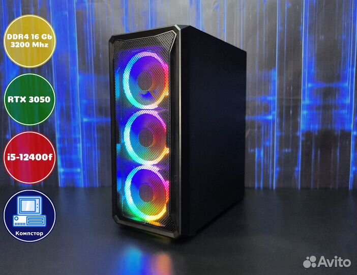 Системник игровой i5-RTX3050-16DDR4-DIR0481692-B760