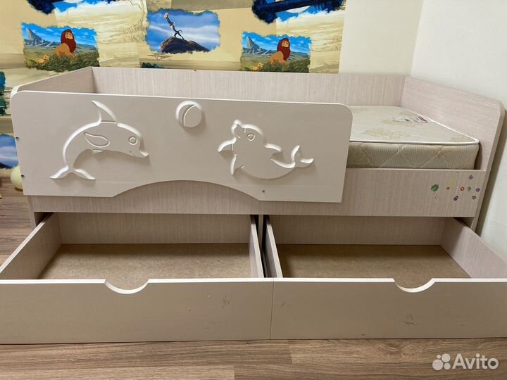 Детская кровать 80*160 Б/У