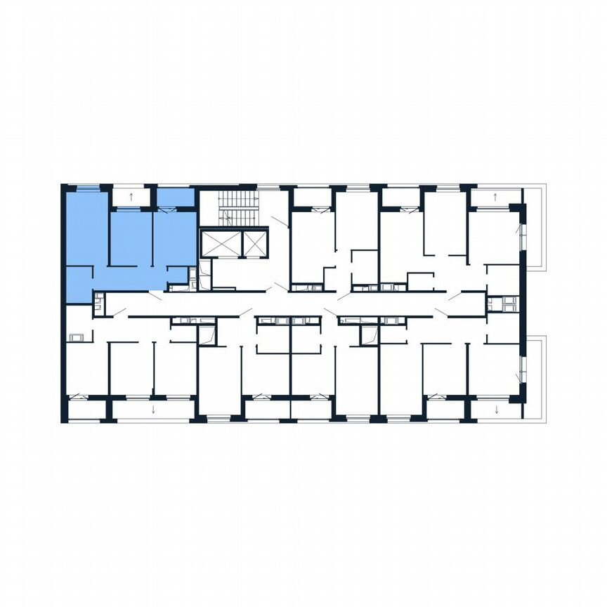 2-к. квартира, 50,4 м², 11/12 эт.