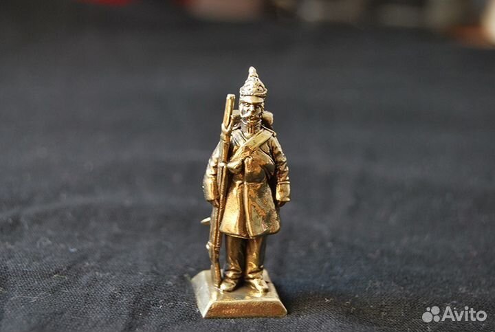 Солдаты Крымская война бронза