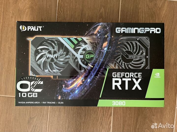 Видеокарта palit geforce rtx 3080 OC 10gb