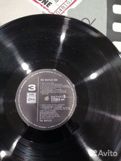 The Beatles Japan 3 шт