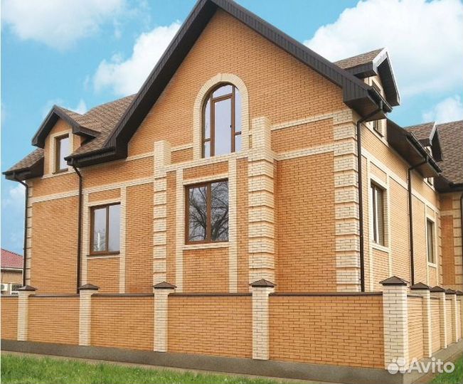 Кирпич облицовочный железногорский серый