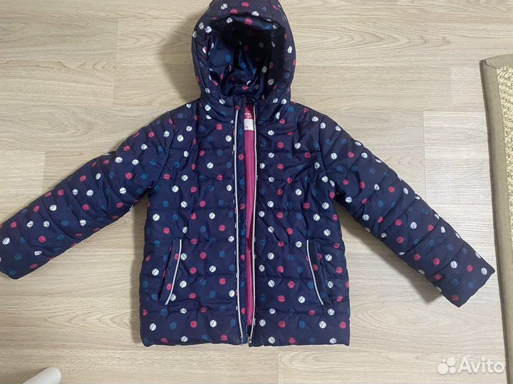 Куртка демисезонная для девочки 110 116