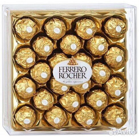 Конфеты ferrero rocher бриллиант t24 300г