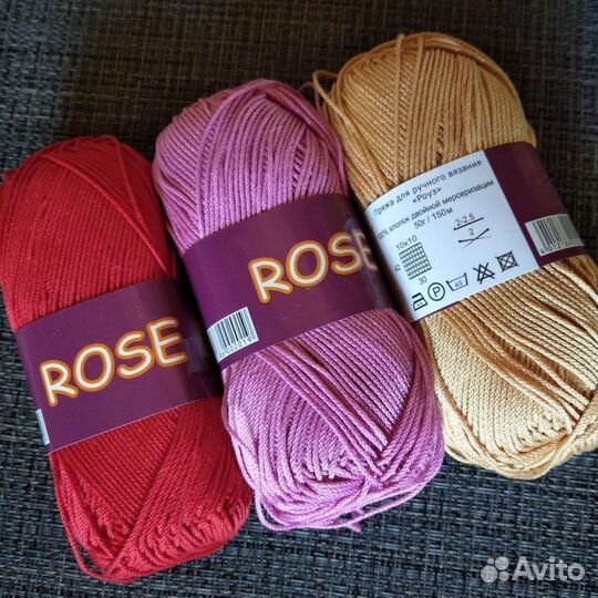 Пряжа для вязания хлопок Мисс,Коко,Соларе,Нежность