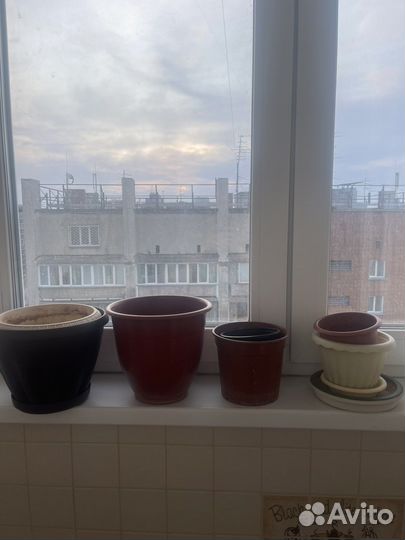 Кашпо горшок для цветов 500 за 8