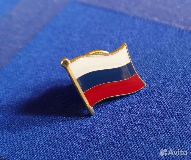 Значок флаг России