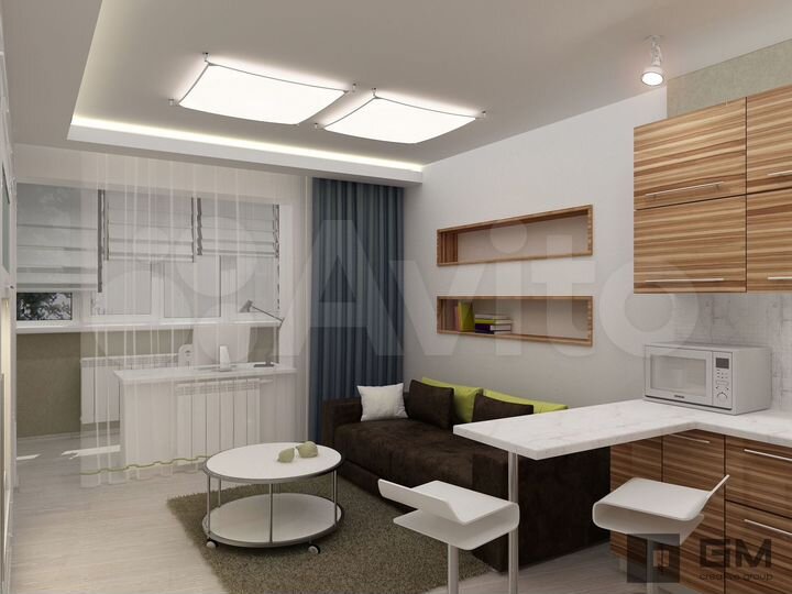 Квартира-студия, 27 м², 1/10 эт.