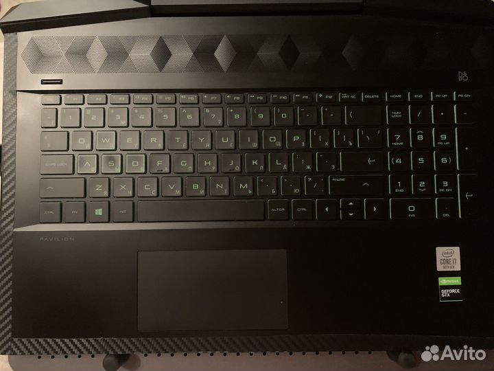 Ноутбук HP pavilion gaming 17