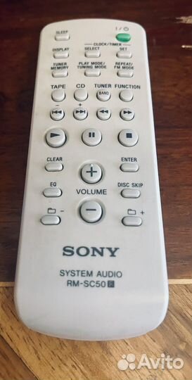 Пульт ду sony Rm-sc50