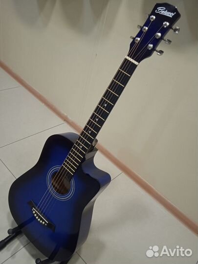 Акустическая гитара belucci BC3810 Синяя