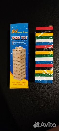 Дженга. Падающая башня. Настольная игра