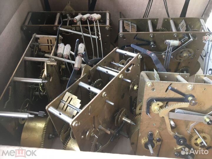 Часы с четвертным боем очз янтарь запчасти любые