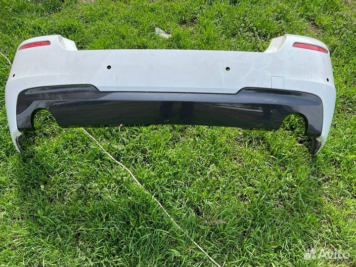 Юбка заднего бампера bmw f 10 m-пакет