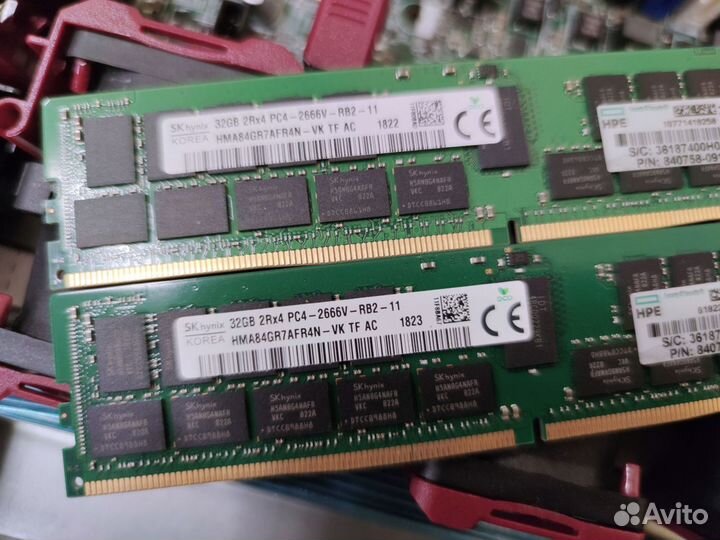 Оперативная память 32gb 2666 ddr4 HP 840758-091