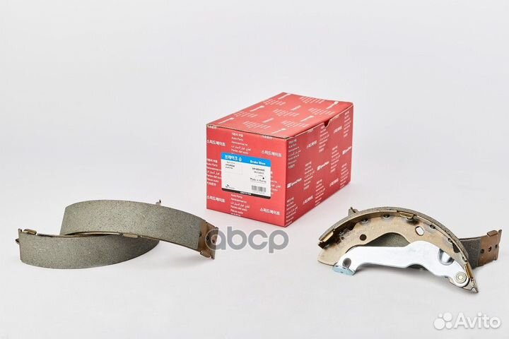 Колодки барабанные hyundai elantra (XD) (2006)