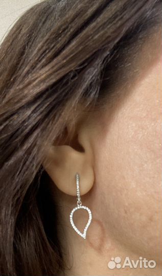 Серебряные серьги