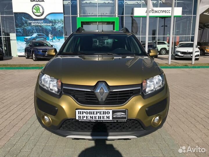 Renault Sandero Stepway 1.6 МТ, 2016, 97 490 км