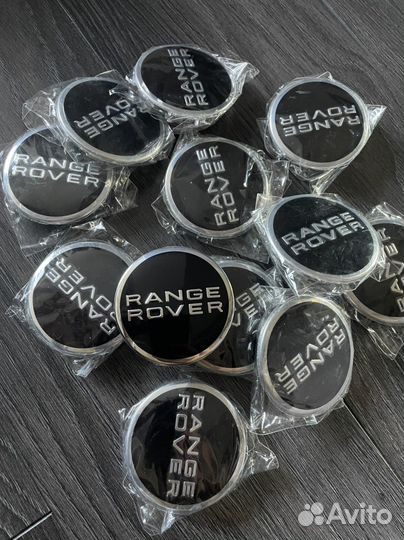 Заглушки в диски Range Rover 62мм