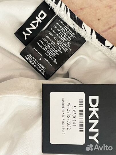 Стильный тропический купальник от dkny S/M