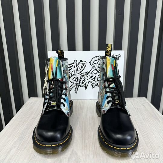 Dr. Martens x Jean-Michel Basquiat 1460 'Untitled'