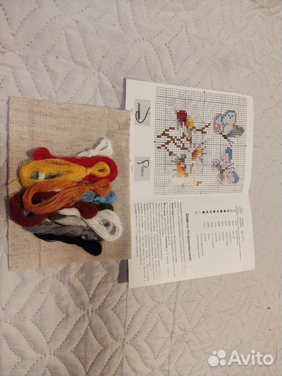 Набор для вышивания крестом новый