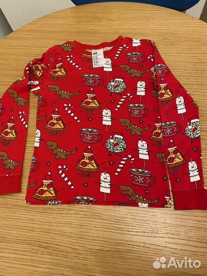 Пижама новогодняя H&M р-р 134
