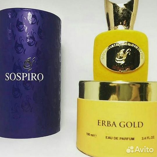 Sospiro parfum Erba Gold 100ml новые