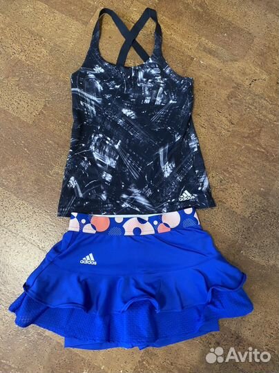 Майка и юбка-шорты для тенниса