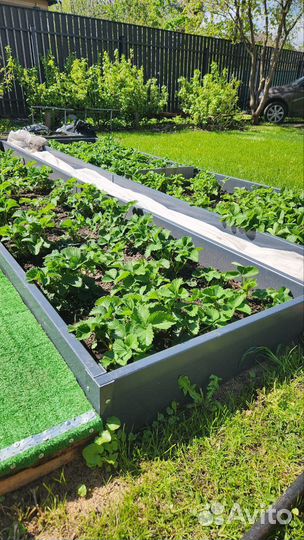 Грядки пвх Графит