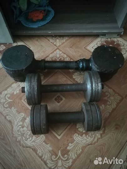 Гантели 13кг 6 кг 5 кг