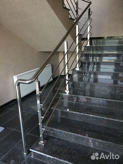 Перила из нержавейки / Ограждения из нержавейки