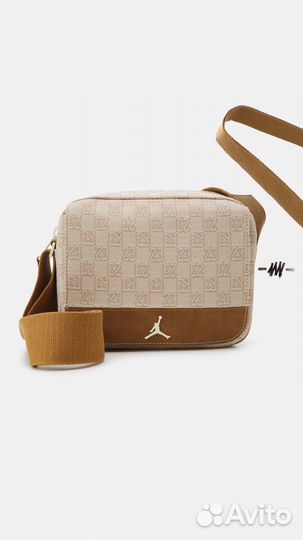 Сумка Nike Jordan Monogram Shoulder Bag Coconut