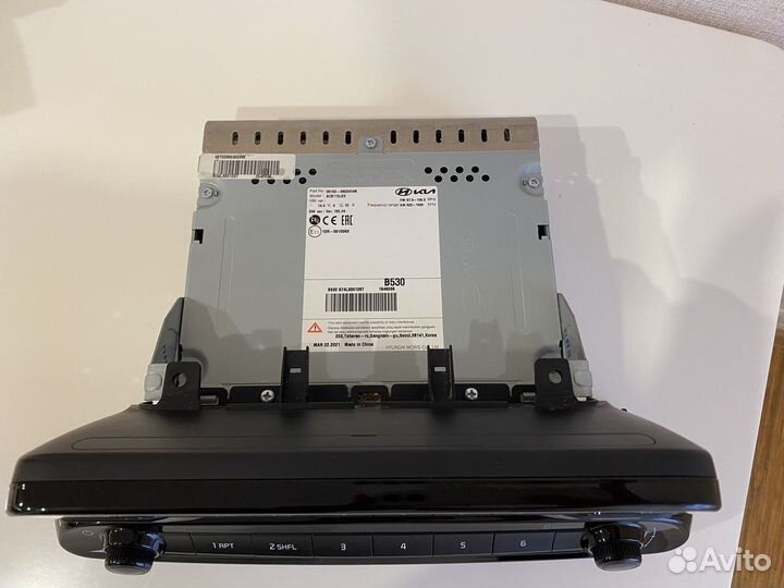 Штатная магнитола на kia cerato 4