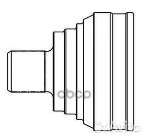 ШРУС audi 80/90 1.6-2.3 86-96 нар. +ABS 803009 GSP