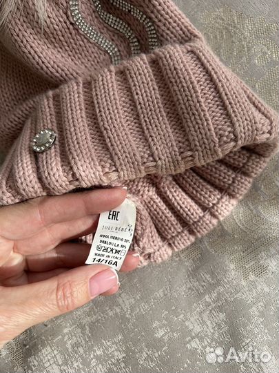 Шапка женская вязаная италия