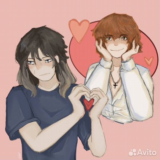 Рисунки на заказ, комишки, иллюстрации, аниме