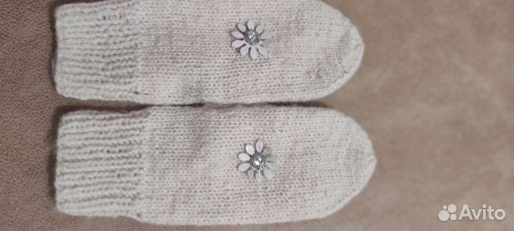 Варежки ручной работы