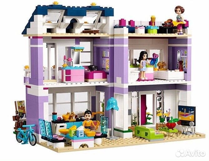 Конструктор Friends Дом Эммы 10541 (Аналог Lego Fr